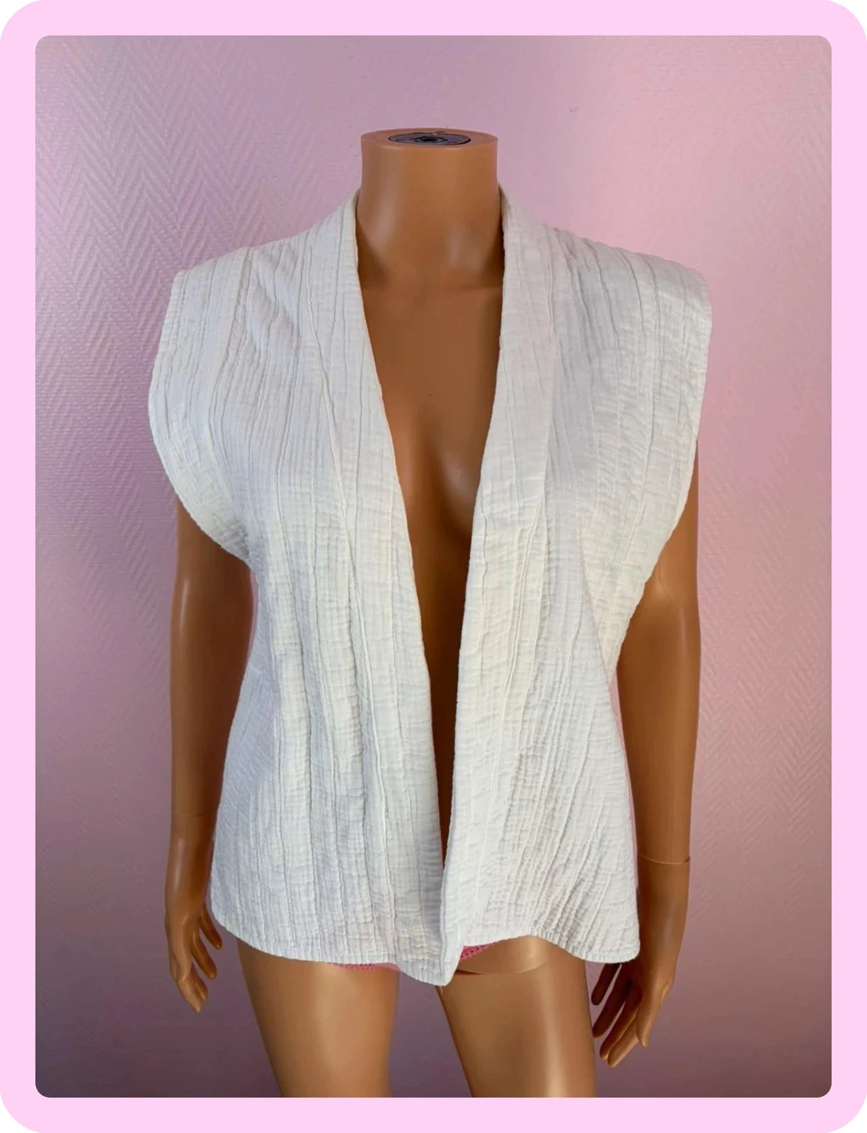 Veste sem mangas Joanna tamanho 38 – photo 2